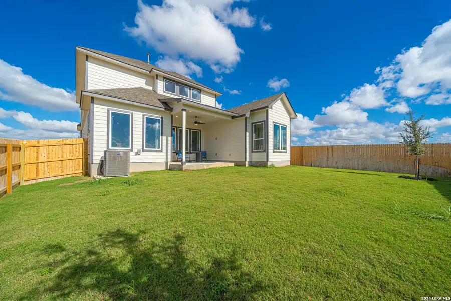 Exterior details and patio area of a home in , Schertz (Image 3). Exterior details and patio area of a home in , Schertz (Image 3).