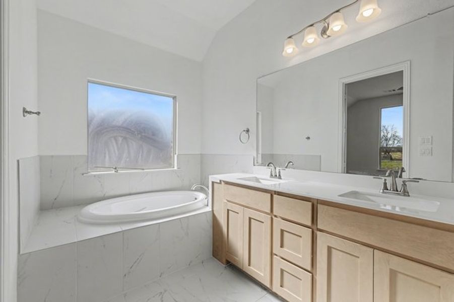 Representative furnished interior of a home built from the The Pear by Sumeer Homes in Stone Henge II, Sanger (Image 11). Representative furnished interior of a home built from the The Pear by Sumeer Homes in Stone Henge II, Sanger (Image 11).