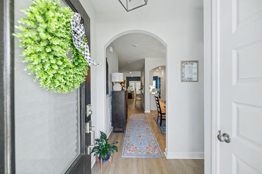 Furnished interior view inside a new home in Six Oaks, Summerville (Image 11).