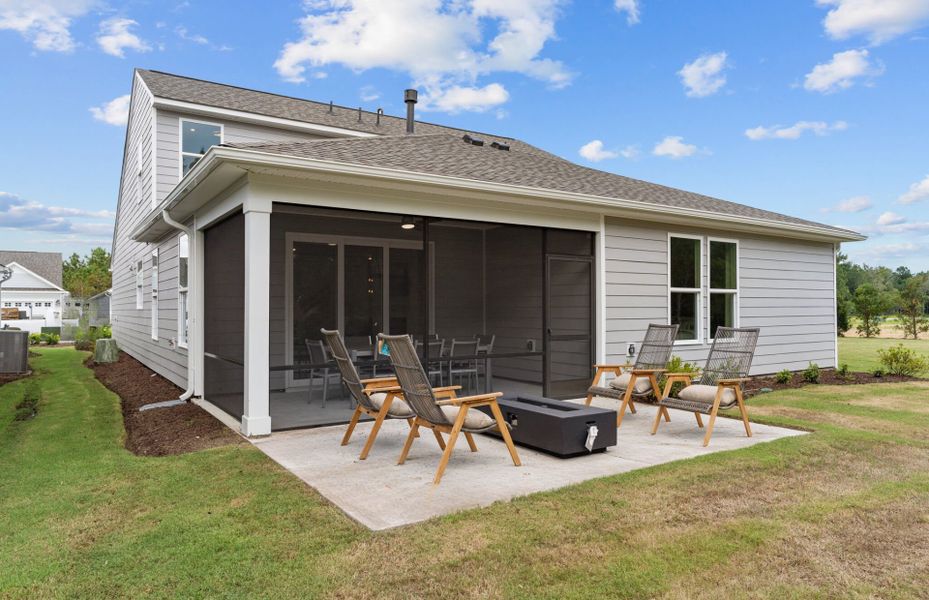 Representative exterior details of a home built from the Mainstay by Del Webb in Del Webb Wilmington at Mallory Creek, Leland (Image 3). Representative exterior details of a home built from the Mainstay by Del Webb in Del Webb Wilmington at Mallory Creek, Leland (Image 3).