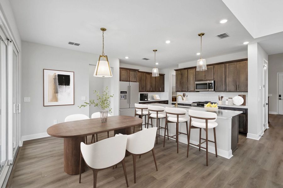 Furnished interior view inside a new home in Oakfield Trails, Parrish (Image 14).