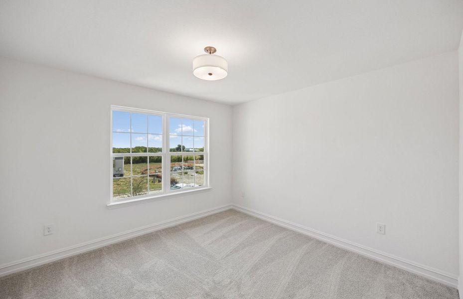 Spacious, unfurnished interior of a new home in Anna Town Square, Anna (Image 13). Spacious, unfurnished interior of a new home in Anna Town Square, Anna (Image 13).