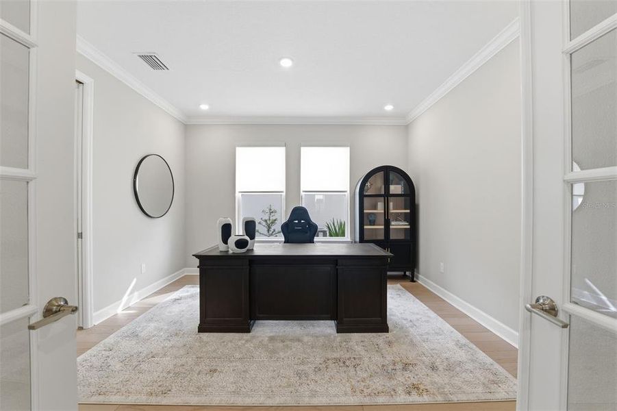 Furnished interior view inside a new home in , Wesley Chapel (Image 12). Furnished interior view inside a new home in , Wesley Chapel (Image 12).