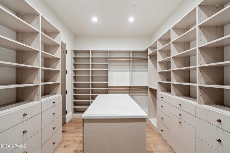 Primary Walk-in Closet