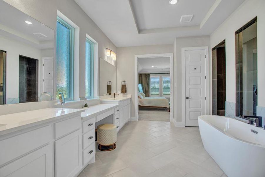 Furnished interior view inside a new home in , Celina (Image 17). Furnished interior view inside a new home in , Celina (Image 17).