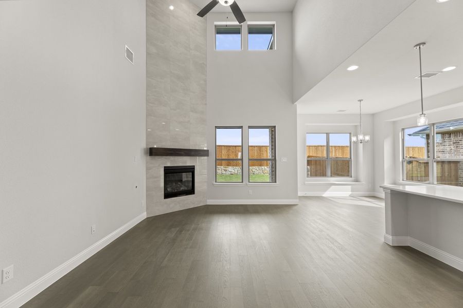 Spacious, unfurnished interior of a new home in Brookshire at Legacy Hills, Celina (Image 16).