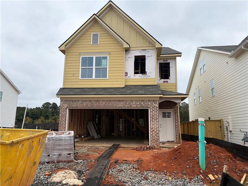 Exterior details and patio area of a home in Winsome Park, Woodstock (Image 3).