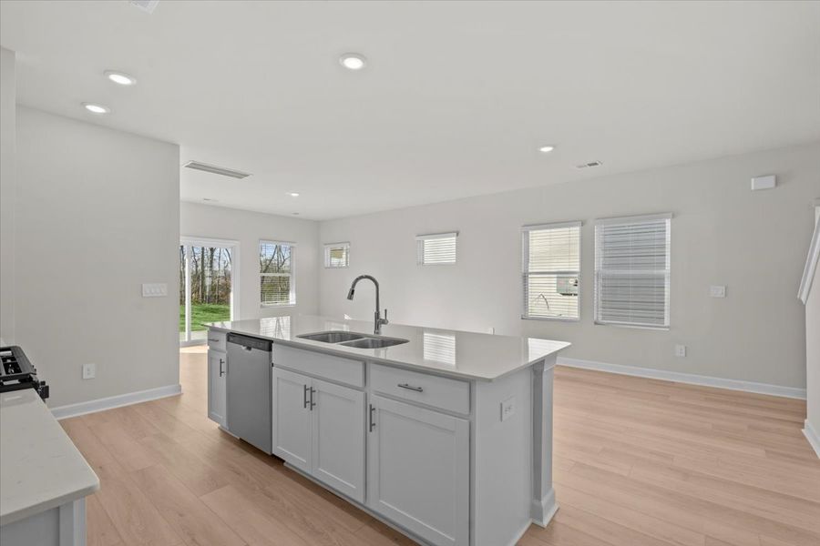 Furnished interior view inside a new home in Cedar Shoals – Heritage Collection, Piedmont (Image 5).