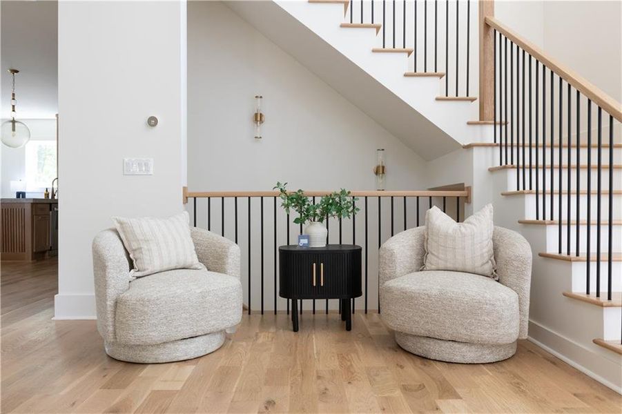 Furnished interior view inside a new home in , Smyrna (Image 41).
