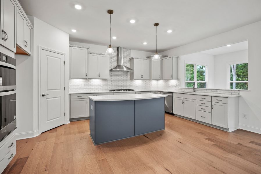 Open Kitchen with Island