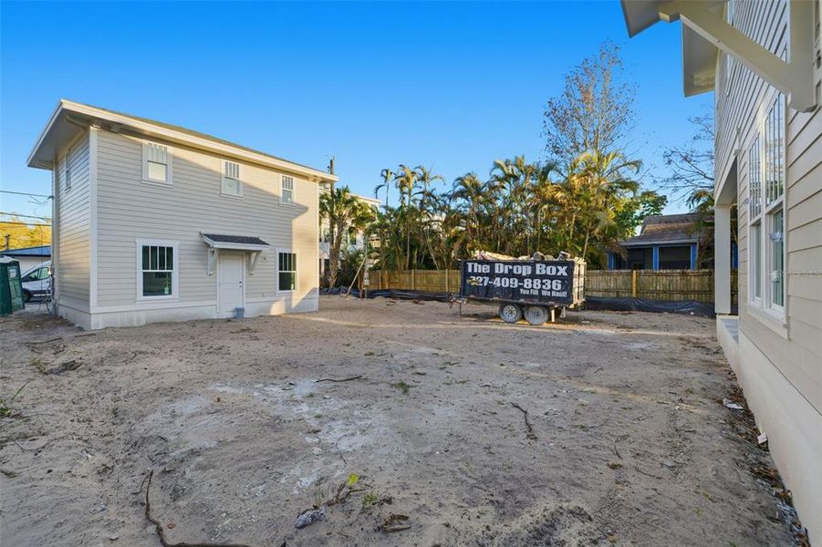 Exterior details and patio area of a home in , St. Petersburg (Image 5). Exterior details and patio area of a home in , St. Petersburg (Image 5).