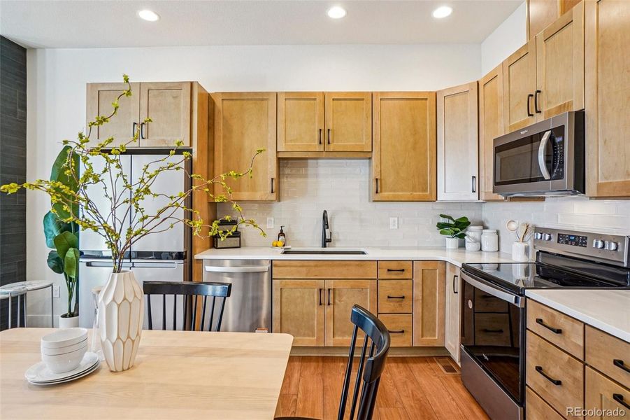 Furnished interior view inside a new home in Loretto Heights - Rise Collection, Denver (Image 9).