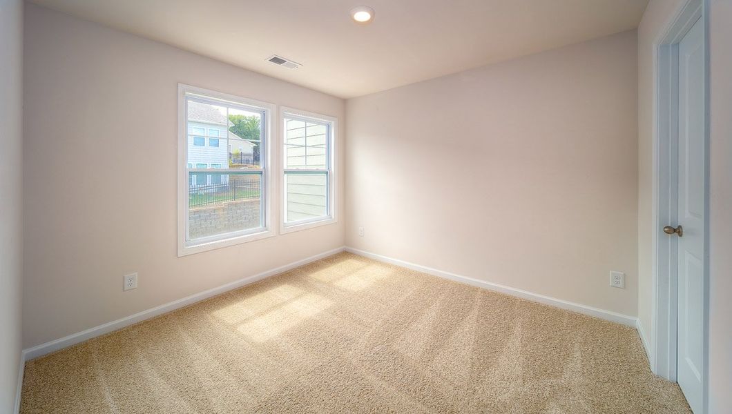 Spacious, unfurnished interior of a new home in Townes at Tap Root Farms, Fletcher (Image 23). Spacious, unfurnished interior of a new home in Townes at Tap Root Farms, Fletcher (Image 23).