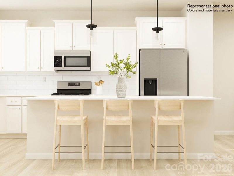 Furnished interior view inside a new home in Village of Waxhaw, Waxhaw (Image 15).