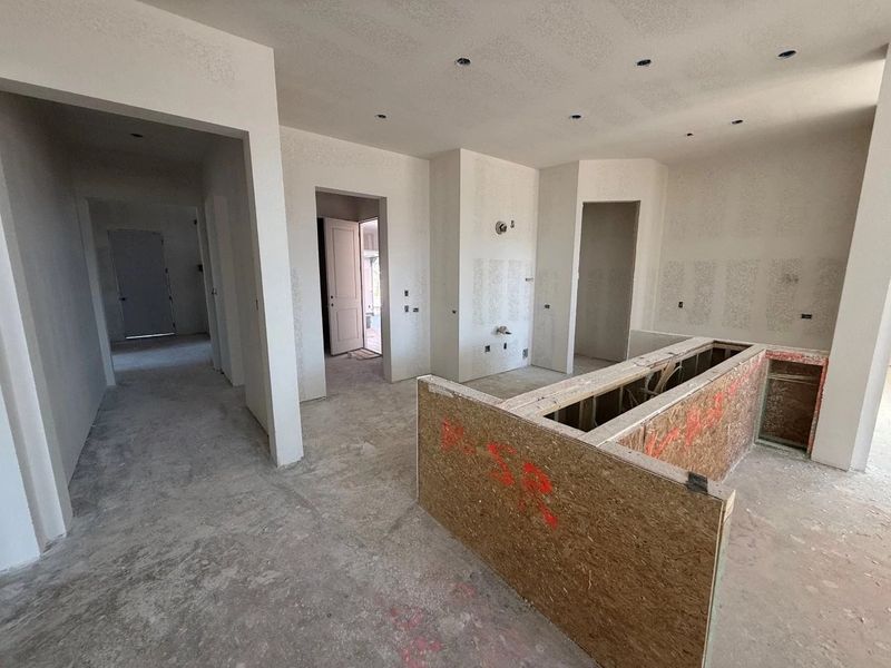 In-progress construction of a new home in Provence, Austin, TX (Image 13). In-progress construction of a new home in Provence, Austin, TX (Image 13).