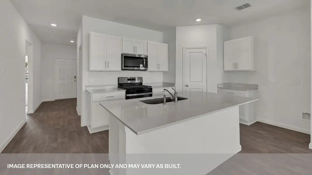 Furnished interior view inside a new home in Trace, San Marcos (Image 5). Furnished interior view inside a new home in Trace, San Marcos (Image 5).