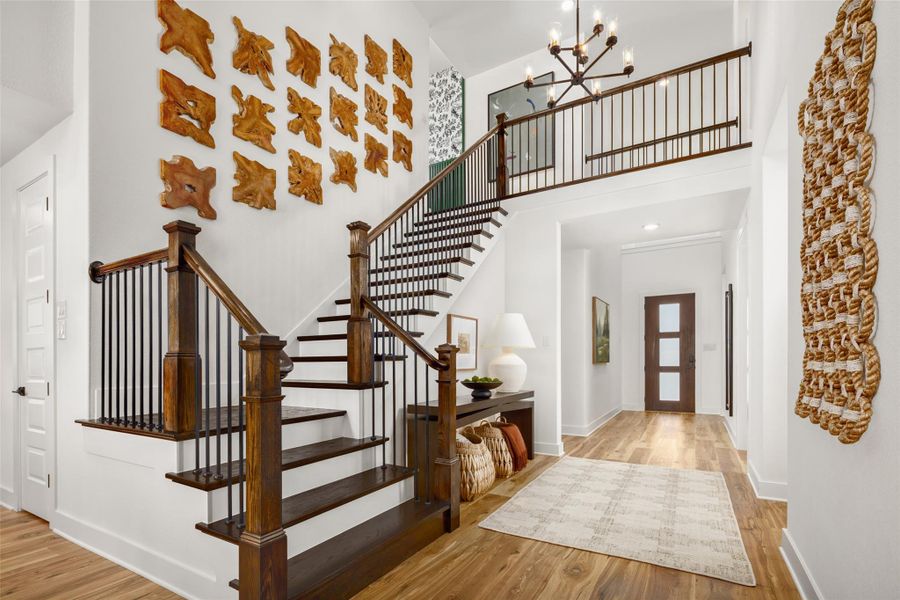 Gorgeous open Entry Foyer of Home