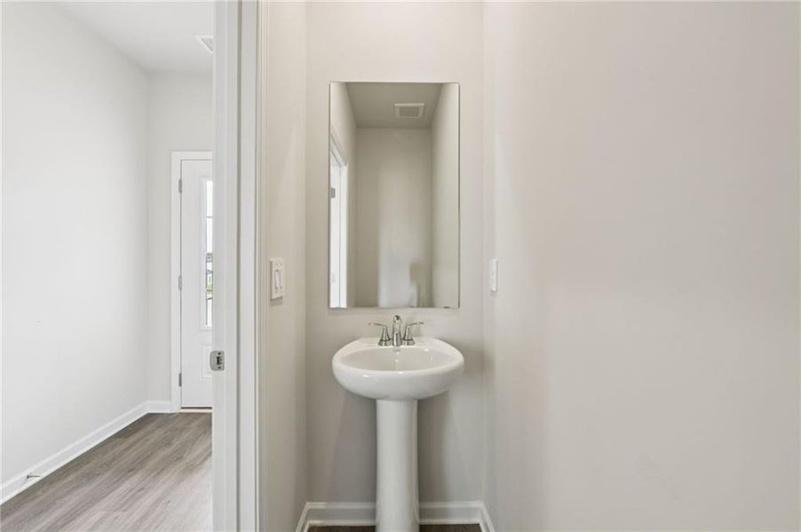 Furnished interior view inside a new home in Hawthorne Station, College Park (Image 6).