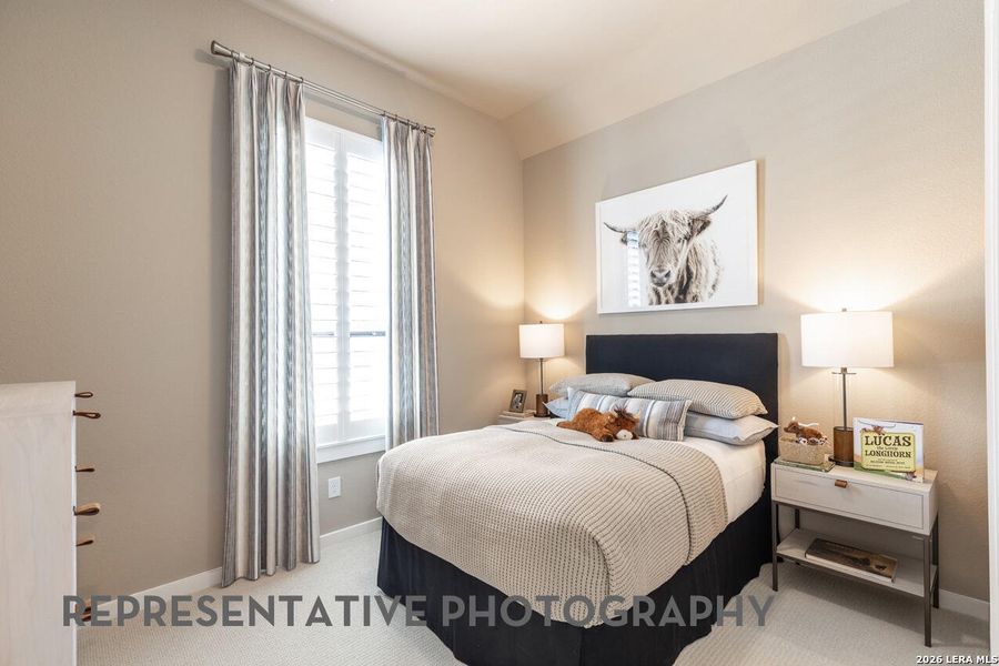 Furnished interior view inside a new home in The Ranches at Creekside, Boerne (Image 30).