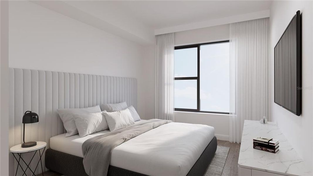 Furnished interior view inside a new home in , Sarasota (Image 6).