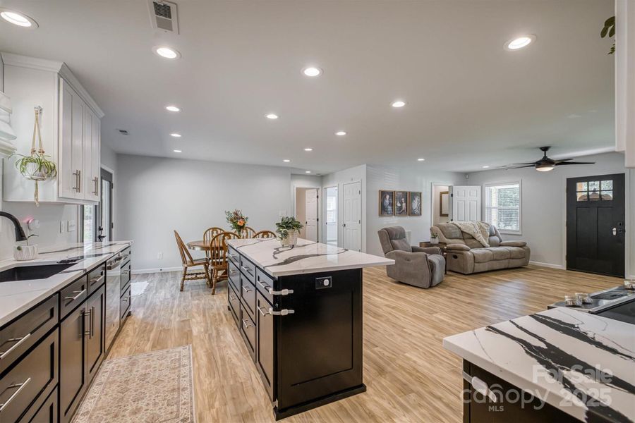 Furnished interior view inside a new home in , Morganton (Image 16).