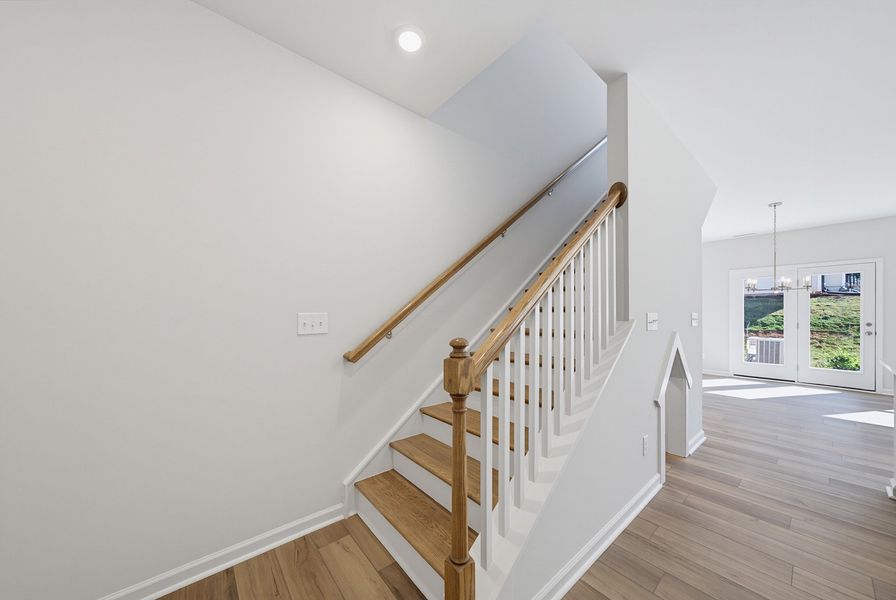 Spacious, unfurnished interior of a new home in Sweetbrier, Durham (Image 15).