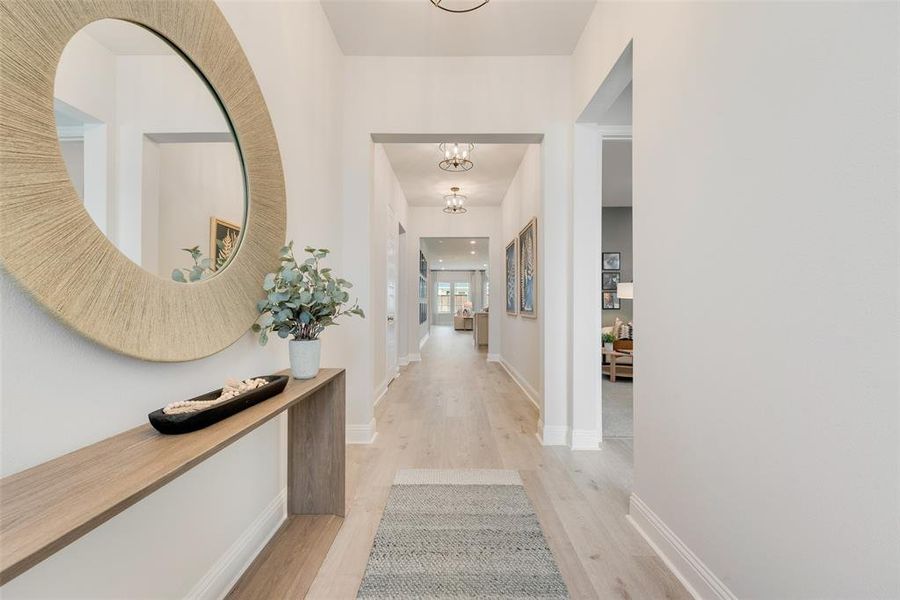 Furnished interior view inside a new home in Bayside, Rowlett (Image 7).