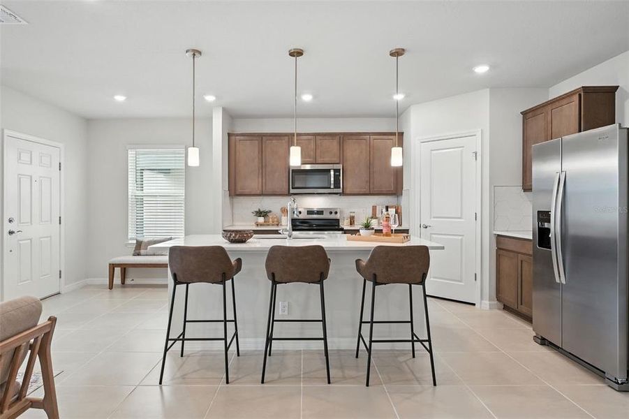 Furnished interior view inside a new home in Amelia Groves, St. Cloud (Image 11). Furnished interior view inside a new home in Amelia Groves, St. Cloud (Image 11).