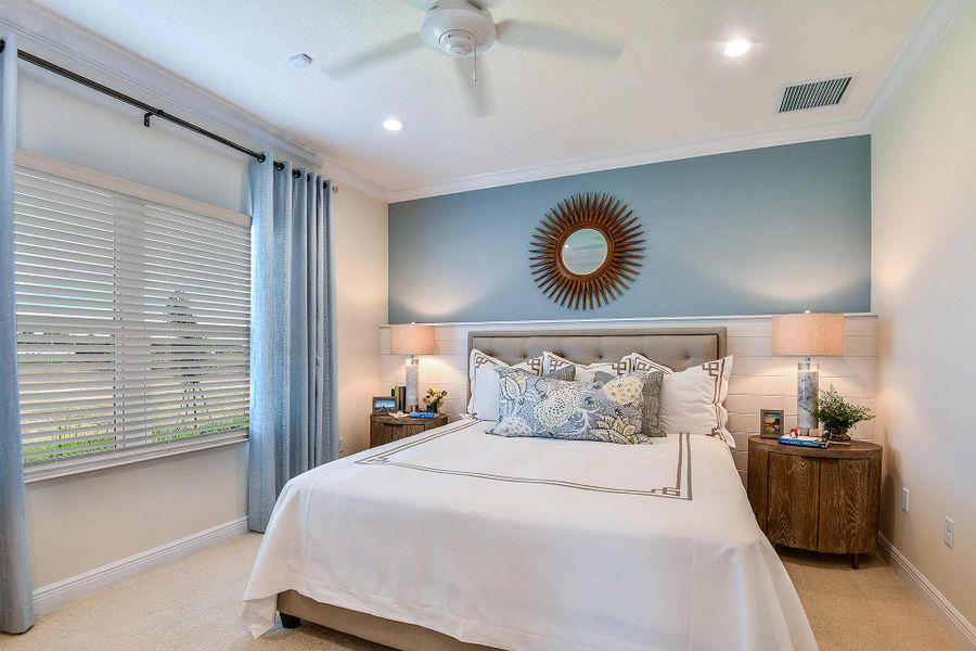 Furnished interior view inside a new home in Windward, Sarasota (Image 13). Furnished interior view inside a new home in Windward, Sarasota (Image 13).
