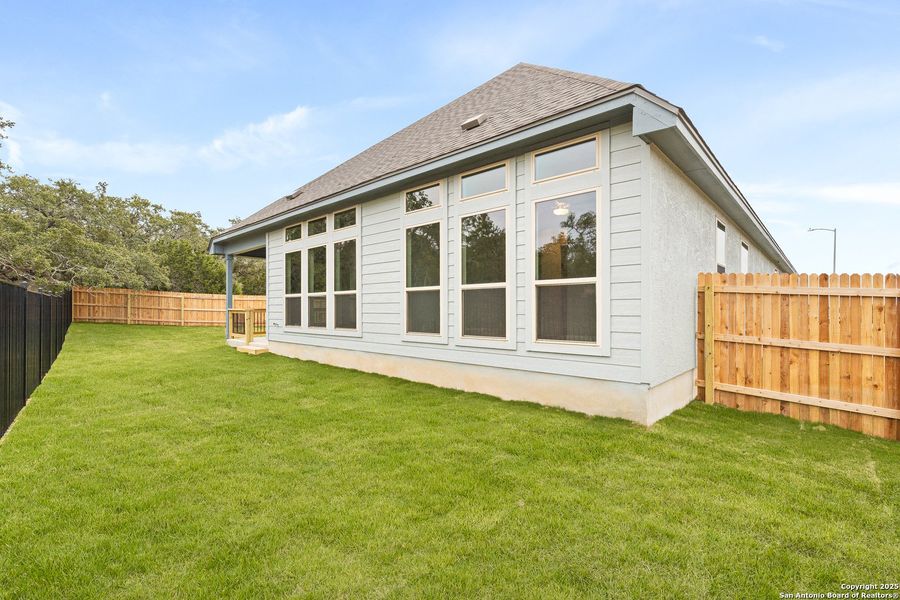 Exterior details and patio area of a home in Ventana, Bulverde (Image 24). Exterior details and patio area of a home in Ventana, Bulverde (Image 24).