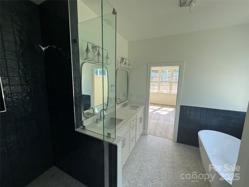 Furnished interior view inside a new home in , Mooresville (Image 9).