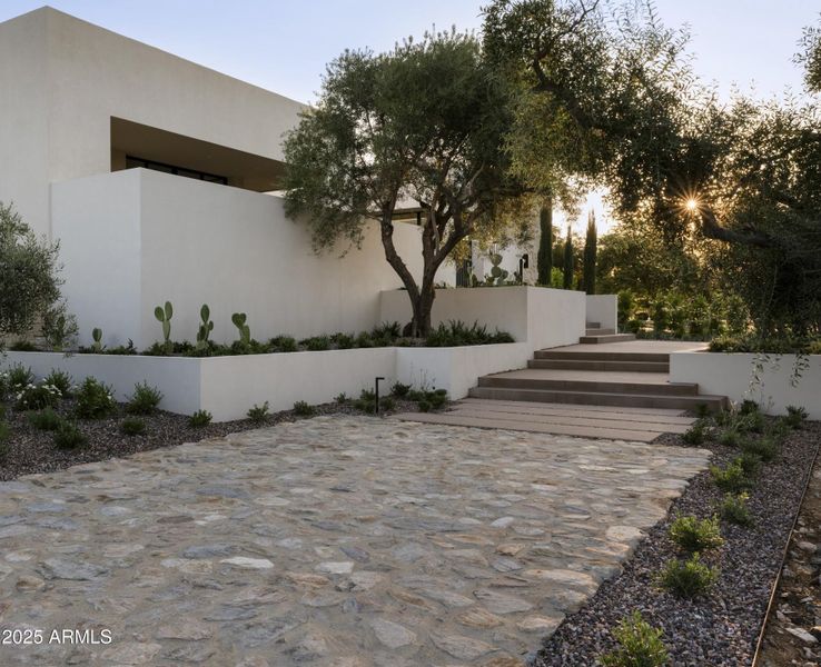 Stair and Sun Starburst Stair and Sun Starburst