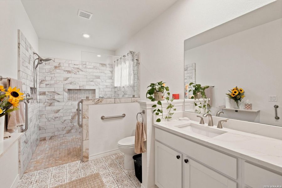 Furnished interior view inside a new home in , San Antonio (Image 15).