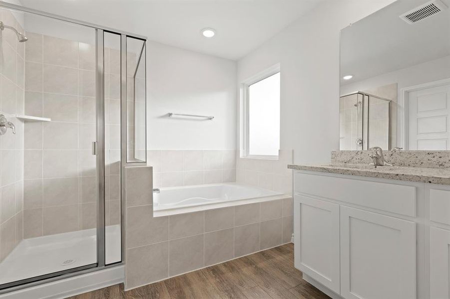 Furnished interior view inside a new home in Rocky Creek Crossing, Fort Worth (Image 4).