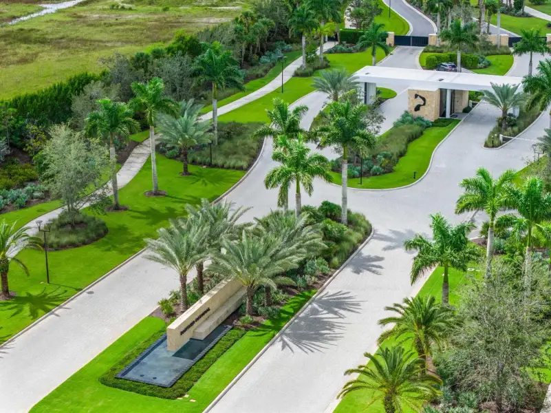 Aerial Panther National Entrance