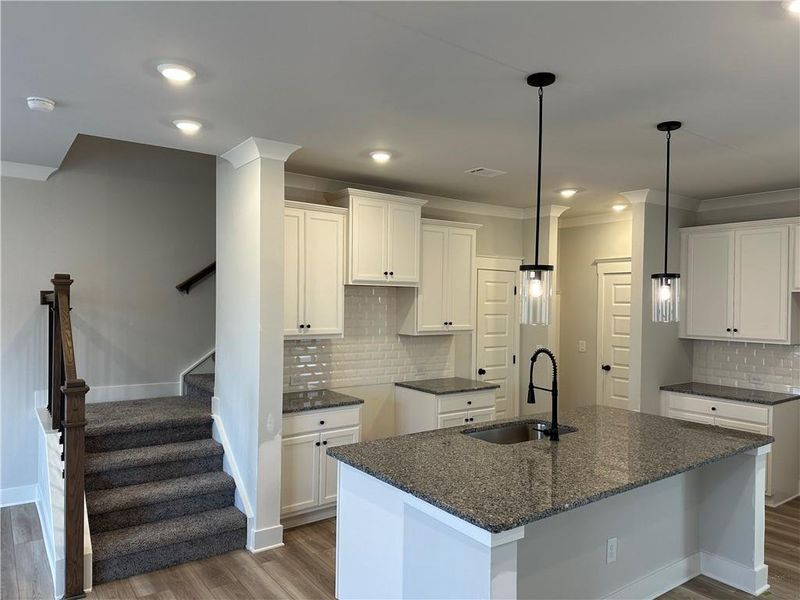 Furnished interior view inside a new home in Millstone at Mundy Mill, Gainesville (Image 6).