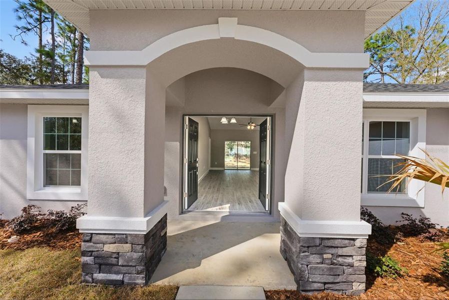 Exterior details and patio area of a home in , Citrus Springs (Image 38). Exterior details and patio area of a home in , Citrus Springs (Image 38).