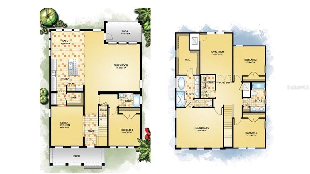 Front Porch in rendering show Elevation B, contact sales for updated brochure. Front Porch in rendering show Elevation B, contact sales for updated brochure.