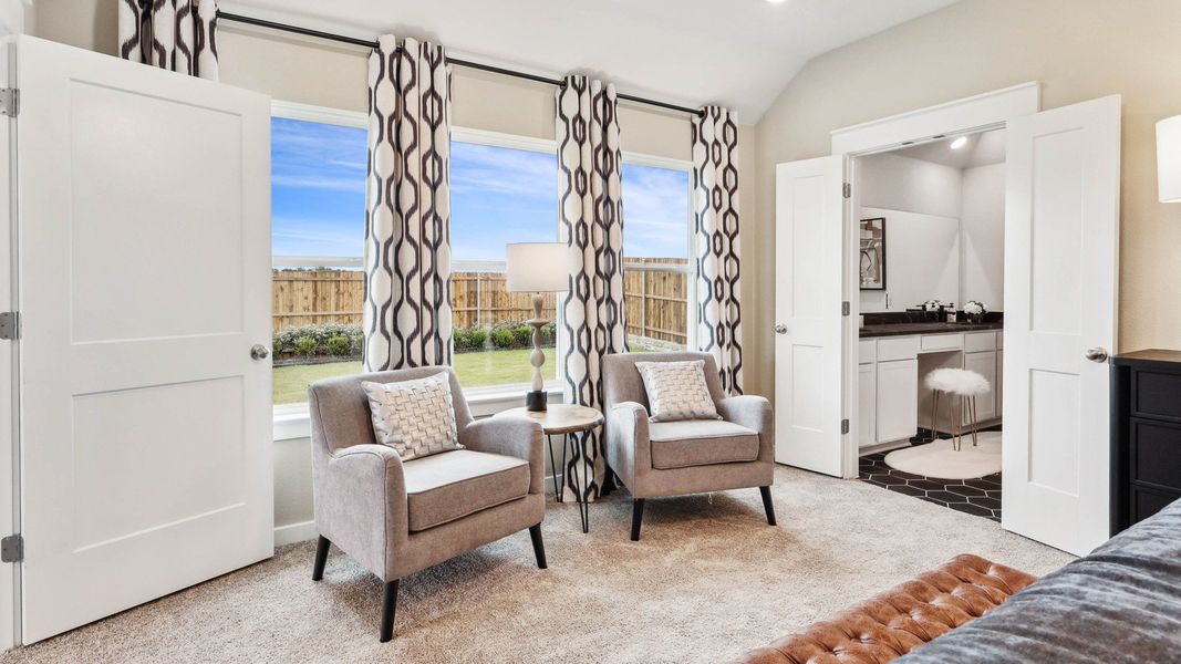 Representative furnished interior of a home built from the Paramount by DRB Homes in Morningside, Josephine (Image 12).