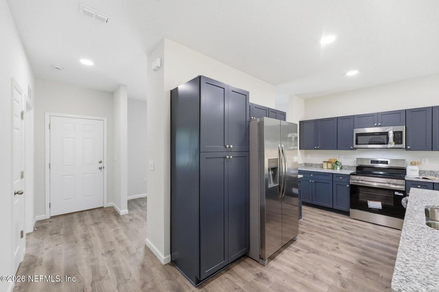 Furnished interior view inside a new home in , Jacksonville (Image 9).