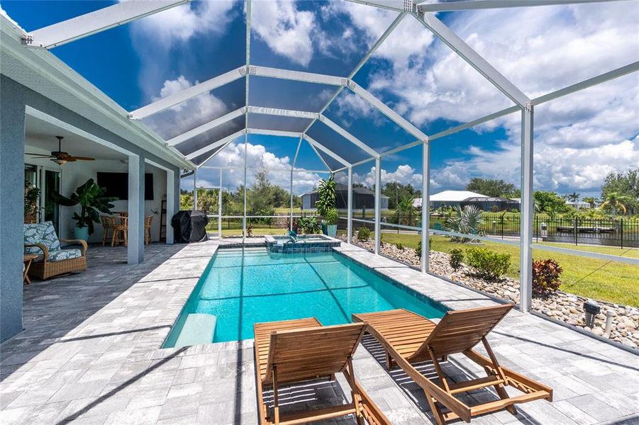 Front exterior of a new home in , Port Charlotte, FL, highlighting curb appeal (Image 24).