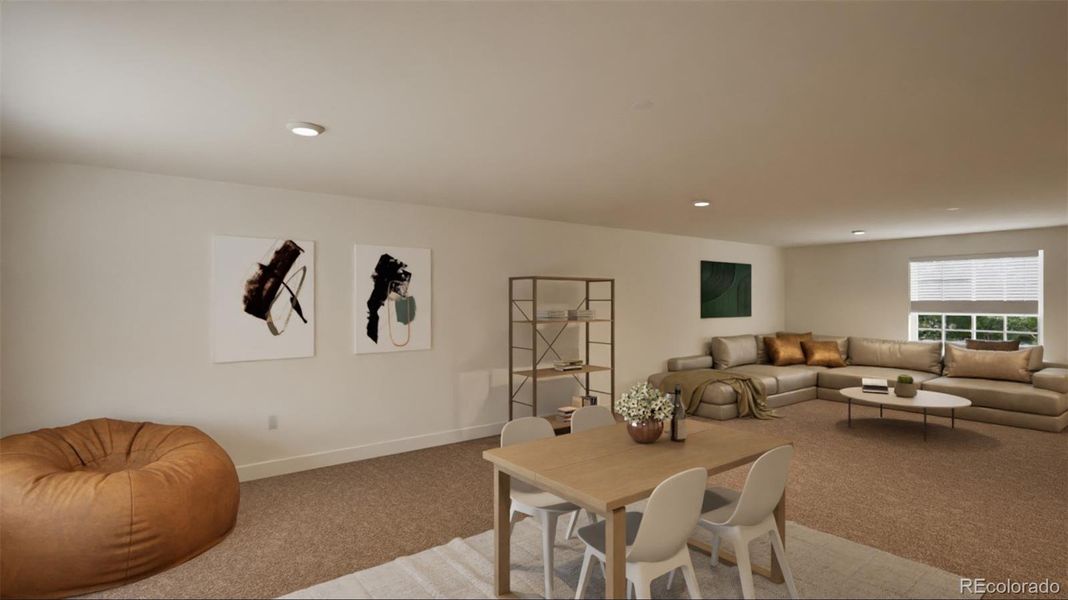 Furnished interior view inside a new home in , Aurora (Image 15).