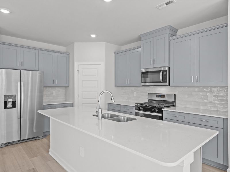 Furnished interior view inside a new home in Northbrook Village Townes, Taylors (Image 4).