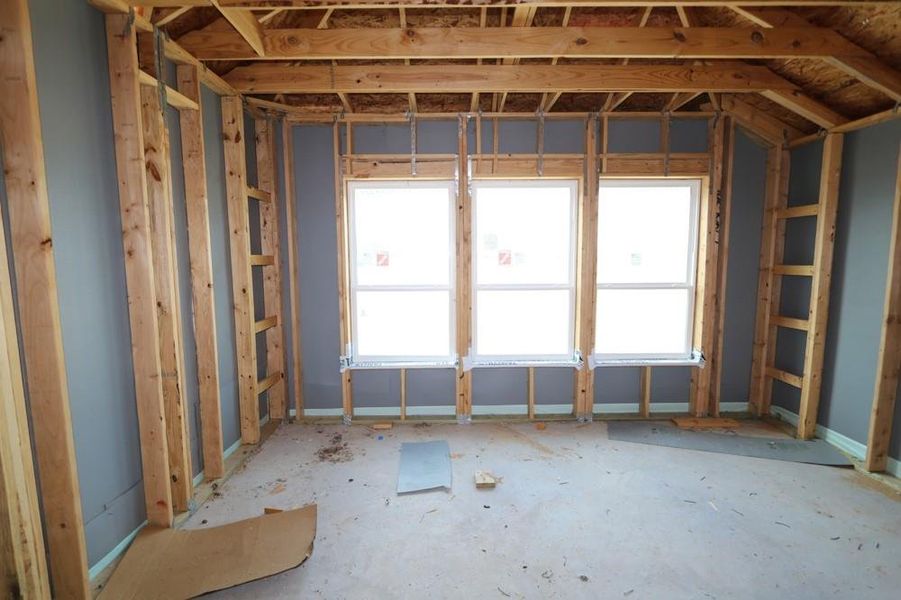 Spacious, unfurnished interior of a new home in Austin Point, Richmond (Image 5). Spacious, unfurnished interior of a new home in Austin Point, Richmond (Image 5).