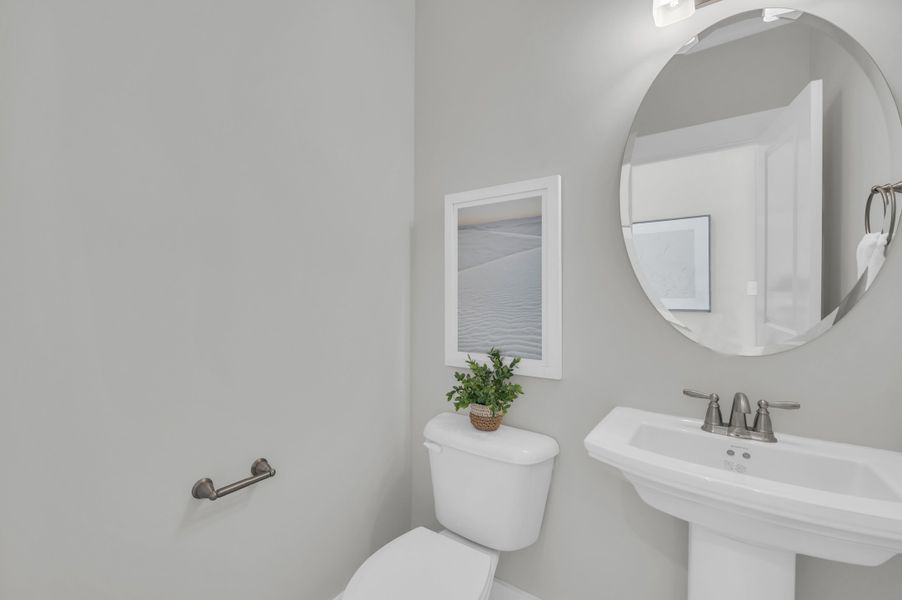 Representative furnished interior of a home built from the The Wisteria by RobuckHomes in East & Mason, Wilmington (Image 53).