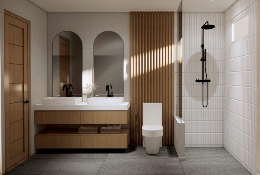 Furnished interior view inside a new home in , Galveston (Image 7). Furnished interior view inside a new home in , Galveston (Image 7).