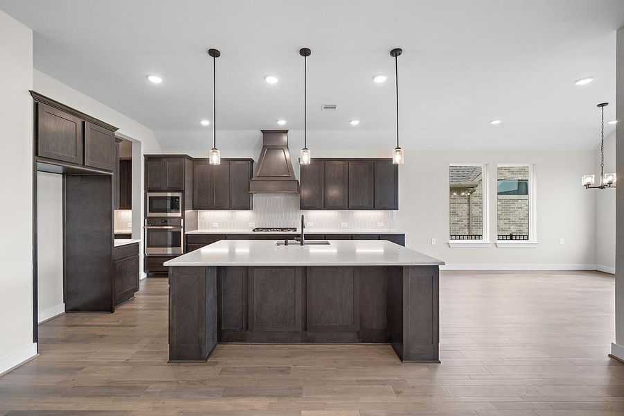 Representative furnished interior of a home built from the Sweet Clover by Caldwell Homes in Chambers Creek, Willis (Image 6). Representative furnished interior of a home built from the Sweet Clover by Caldwell Homes in Chambers Creek, Willis (Image 6).