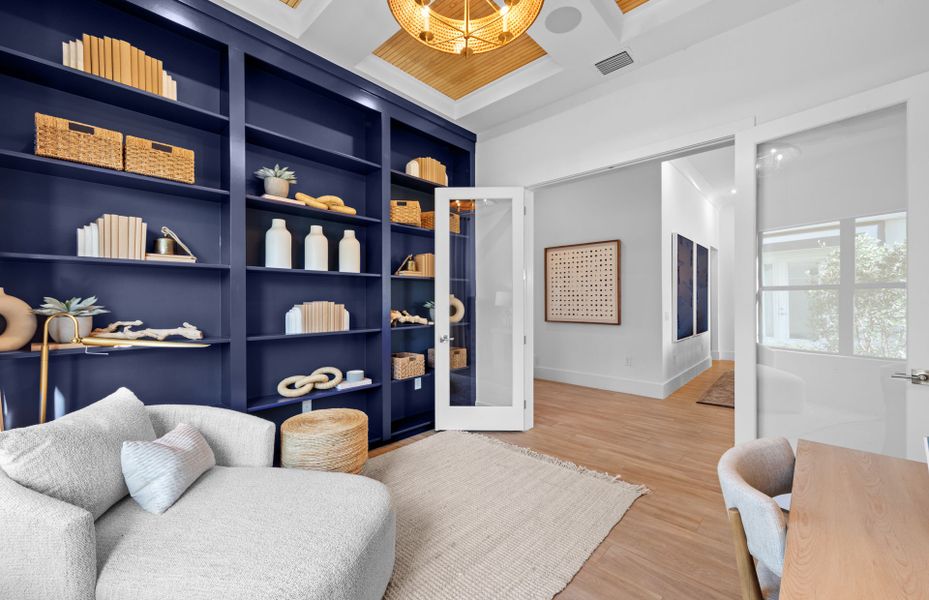 Representative furnished interior of a home built from the Layton Grande by Del Webb in Del Webb Catalina, Lakewood Ranch (Image 20).