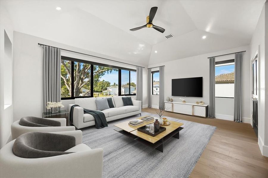 Furnished interior view inside a new home in , Gotha (Image 40).