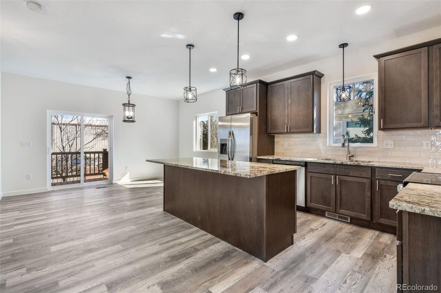 Furnished interior view inside a new home in , Colorado Springs (Image 19).